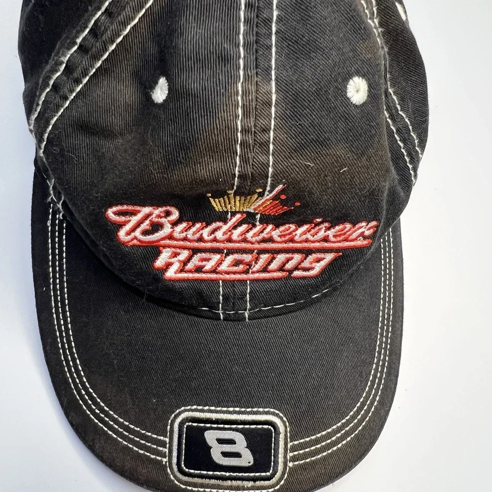 Vintage Nascar Lot Of 4‎ Dale Earnhardt Hats Racing Bud